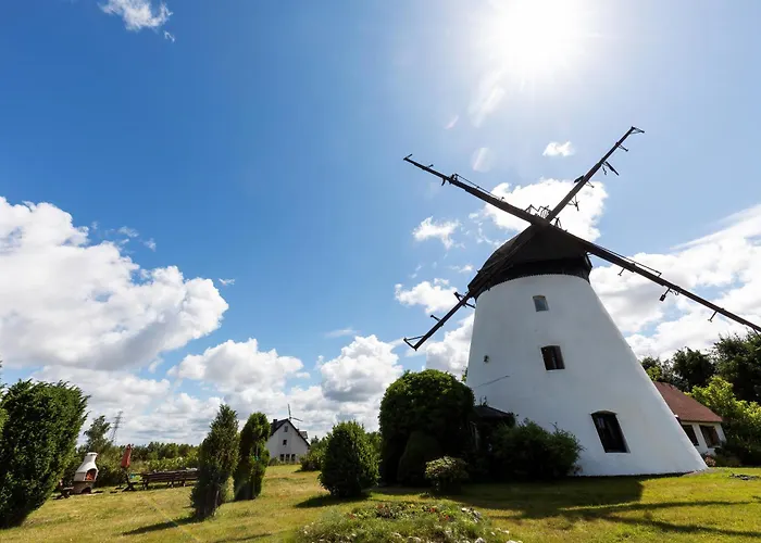 Windmill Vacation Home In Ledzin Near Baltic Sea